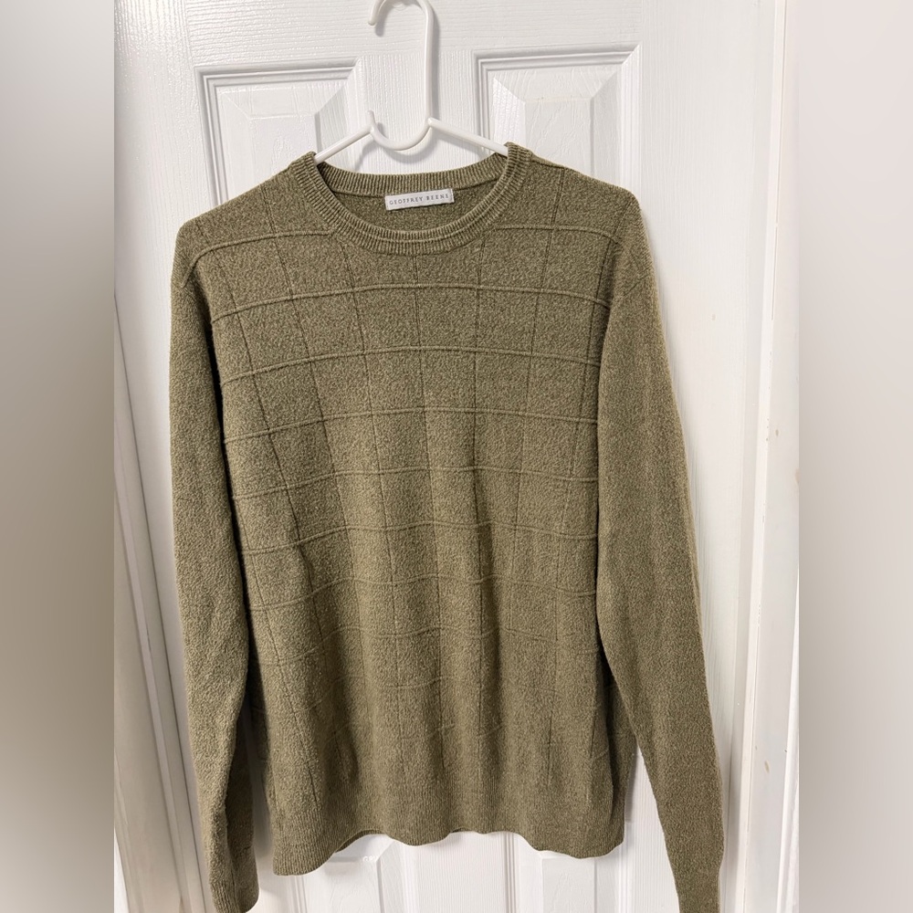 Geoffrey Beene Vintage Men’s Green Sweater